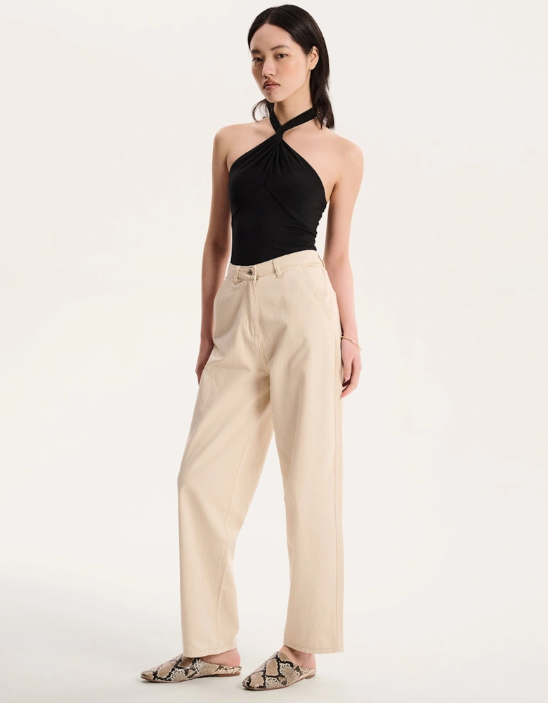 Nelson Halter Top in Black