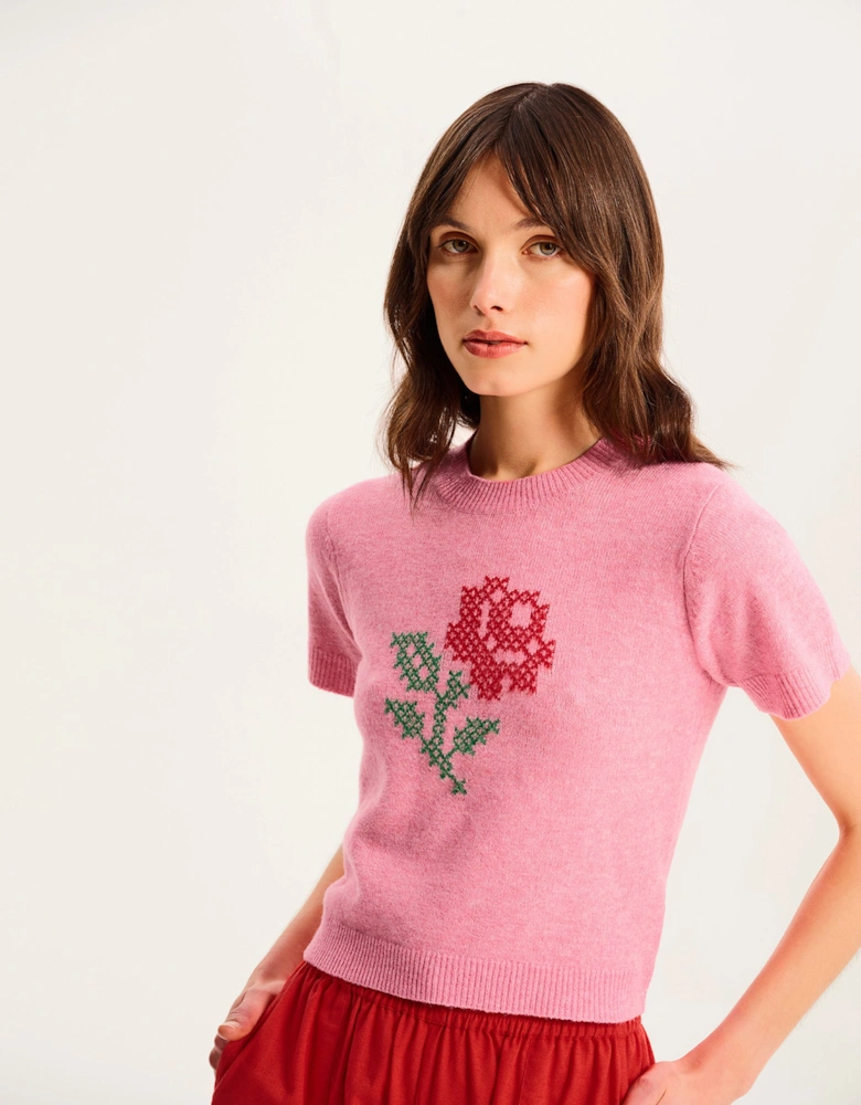 Lexi Rose Top in Pink