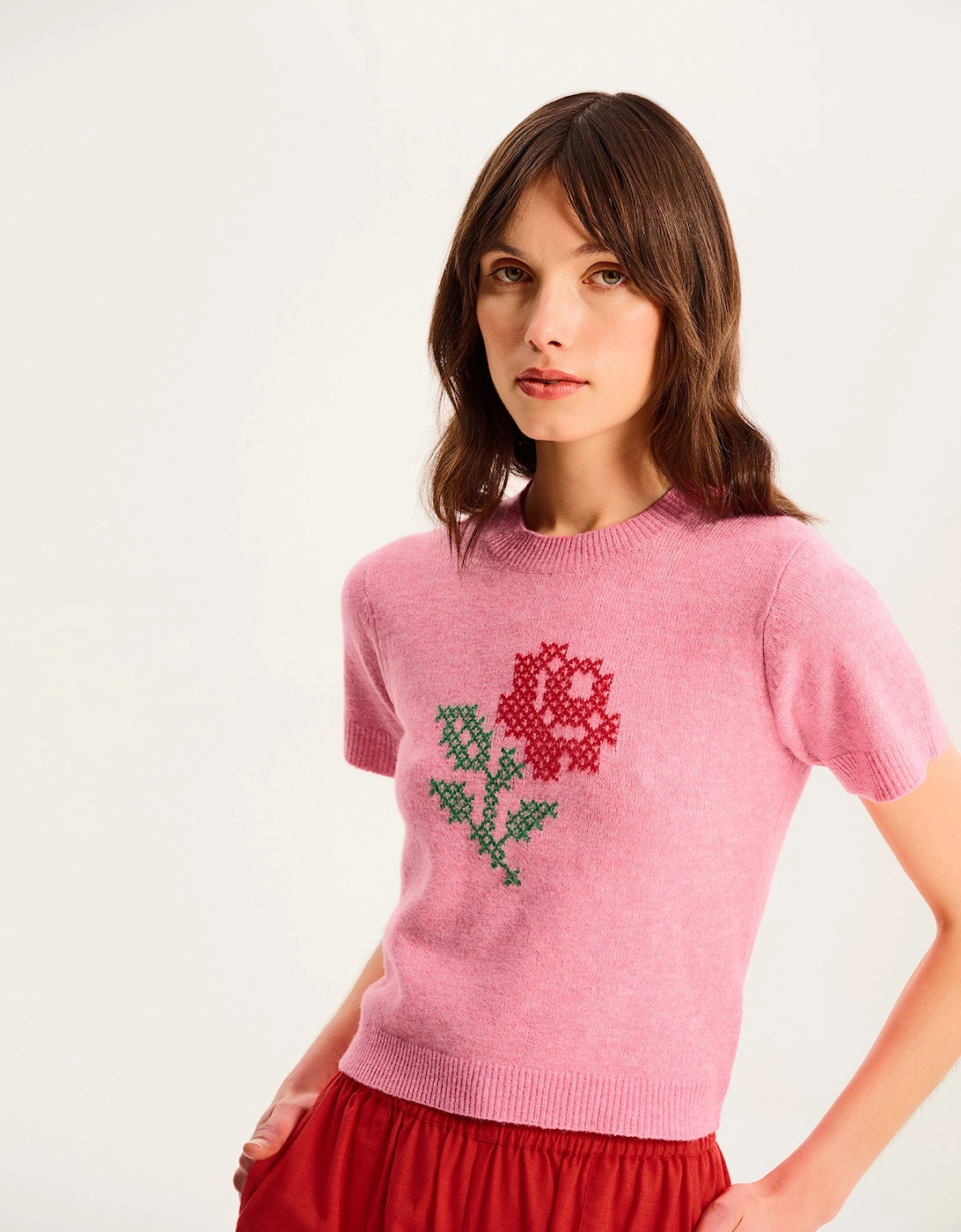 Lexi Rose Top in Pink