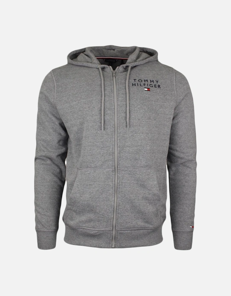 TH Original Logo Lounge Hoodie, Grey Heather