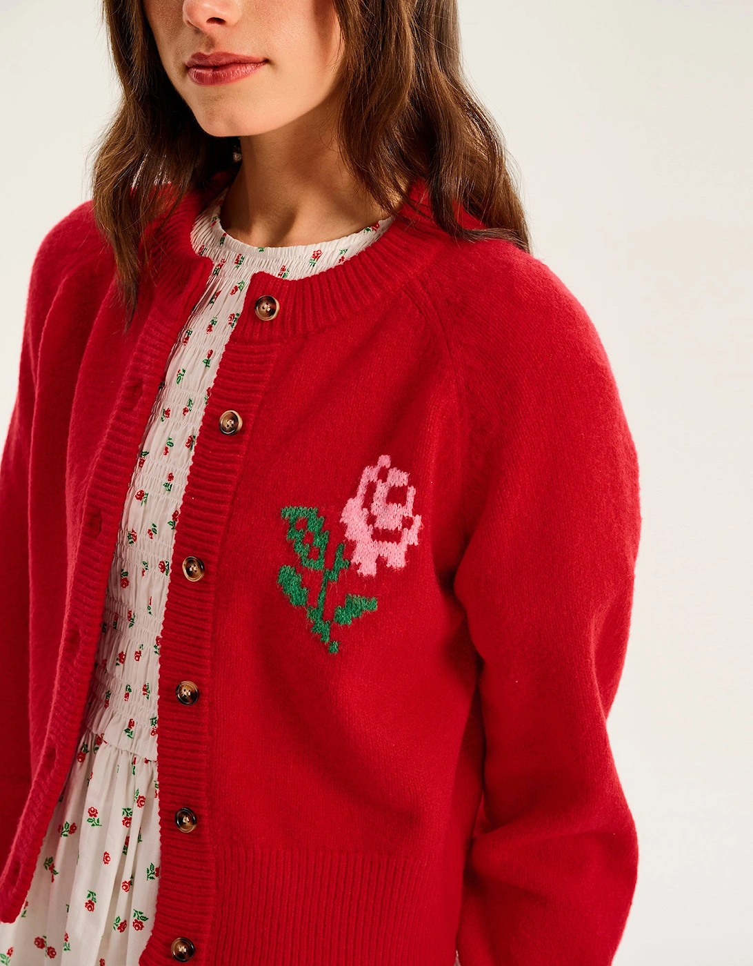 August Rose Cardigan