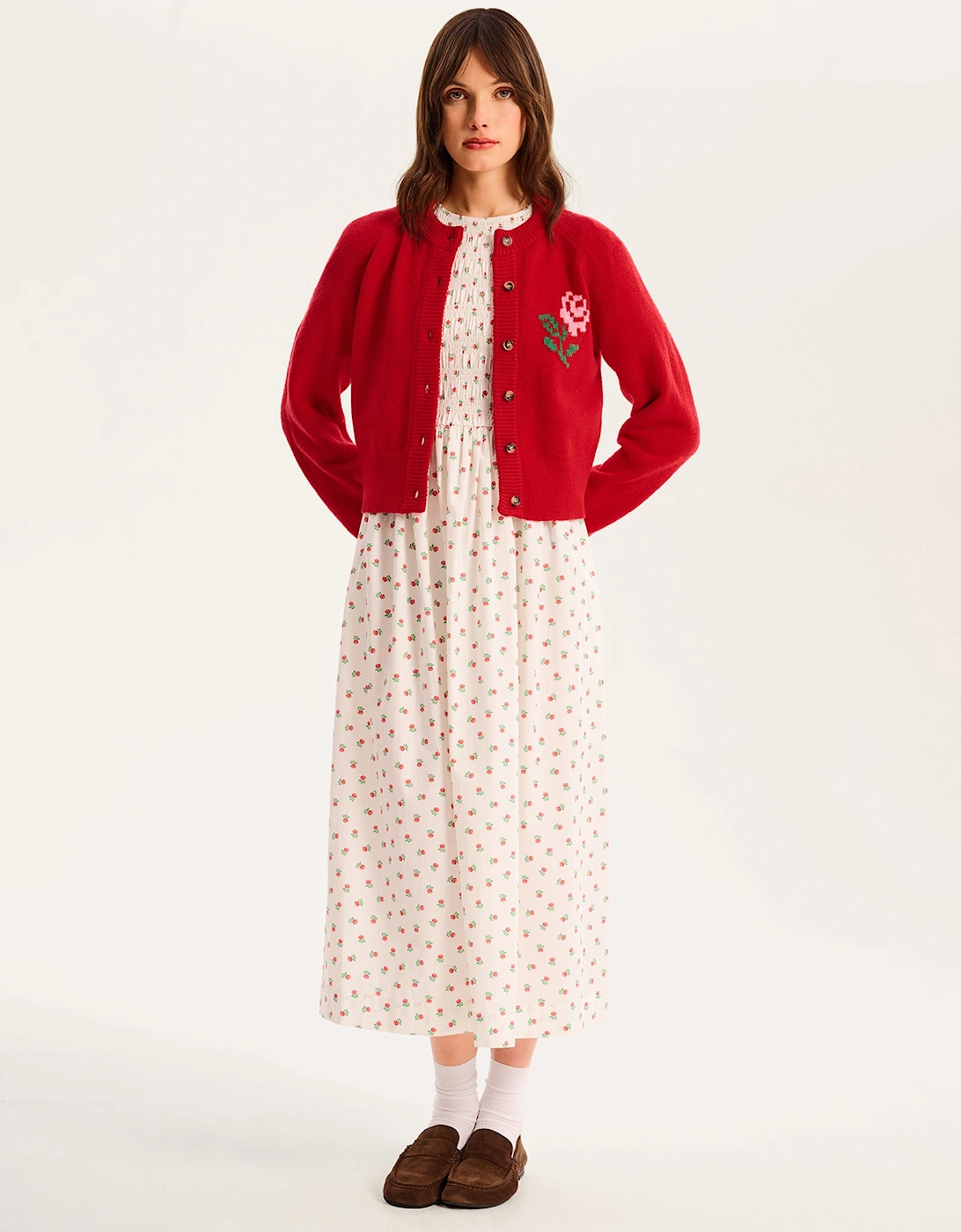 August Rose Cardigan
