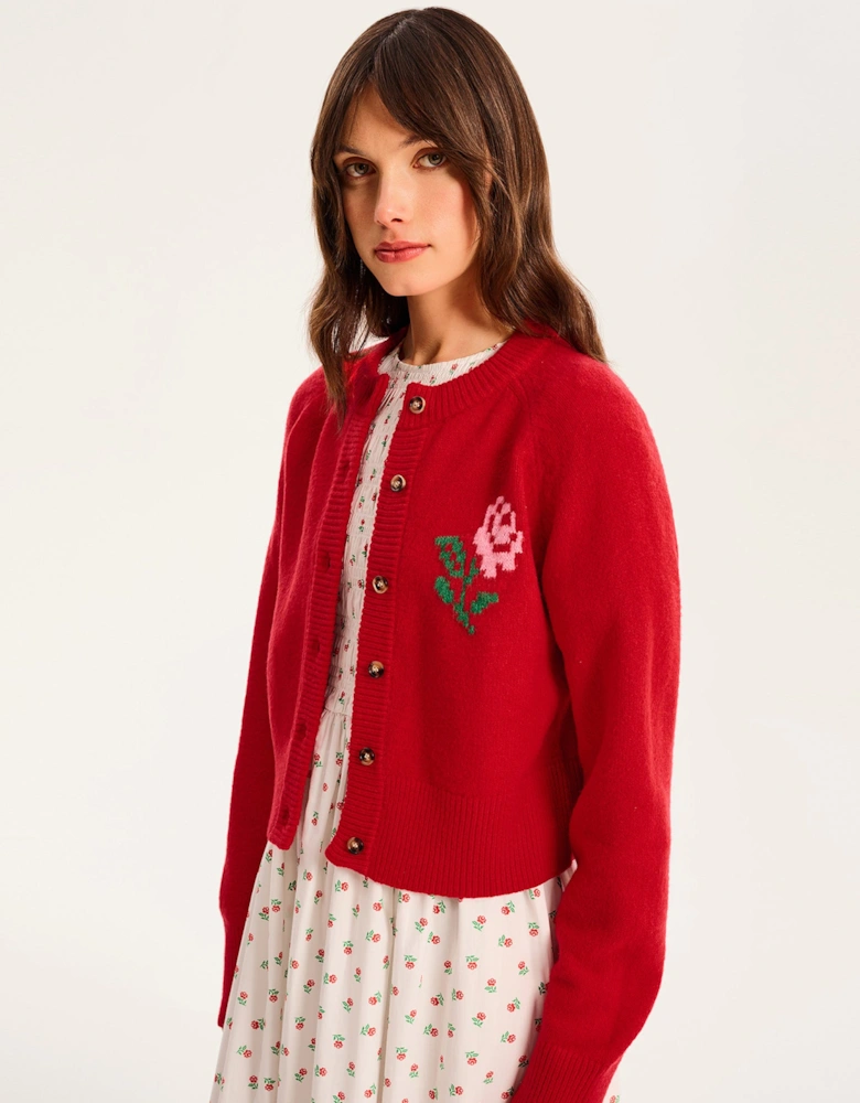 August Rose Cardigan