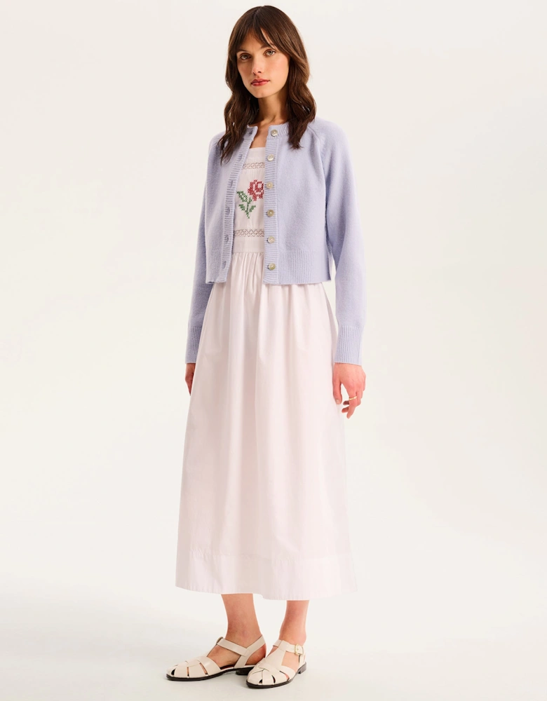 August Cardigan in Light Blue