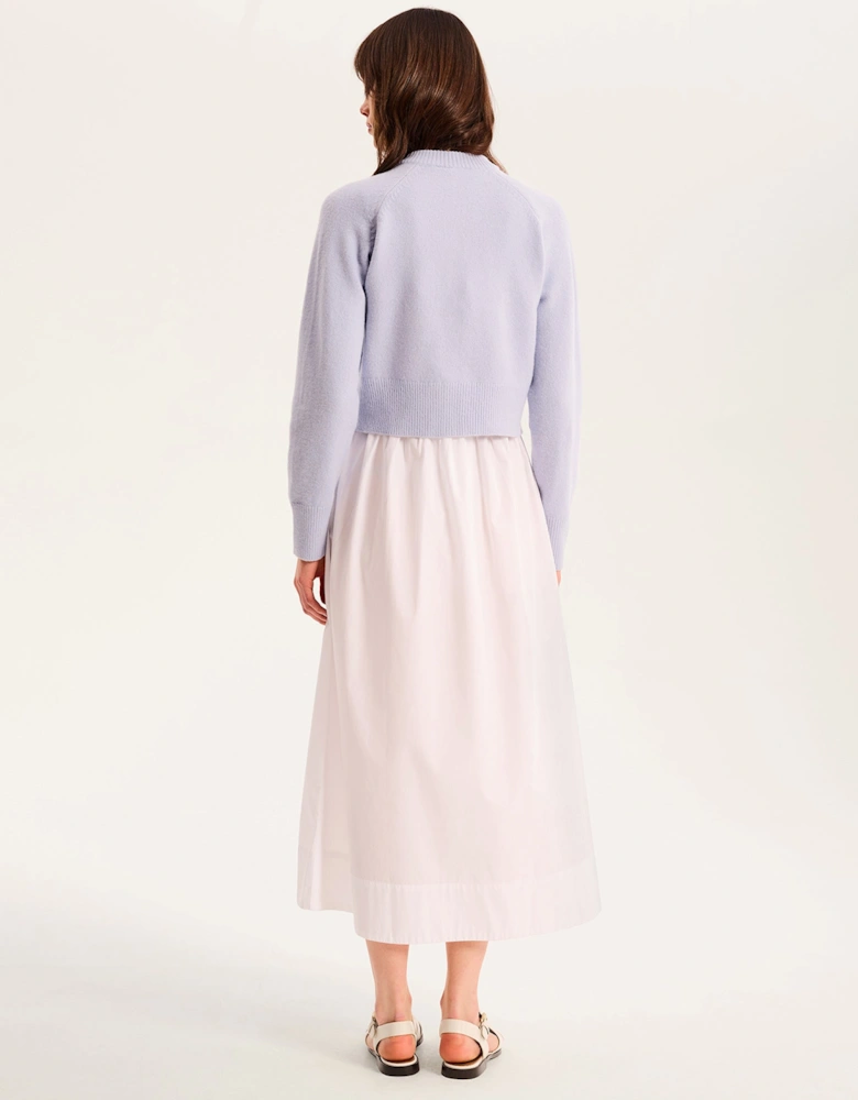 August Cardigan in Light Blue