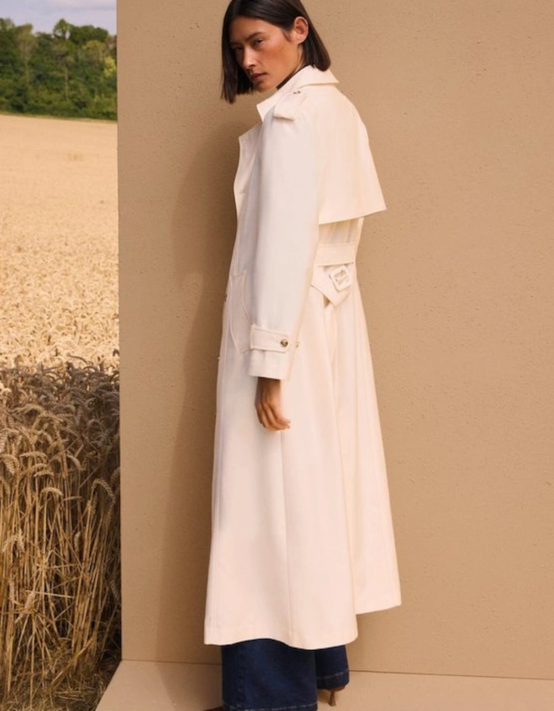 Soft Signature Trench Coat