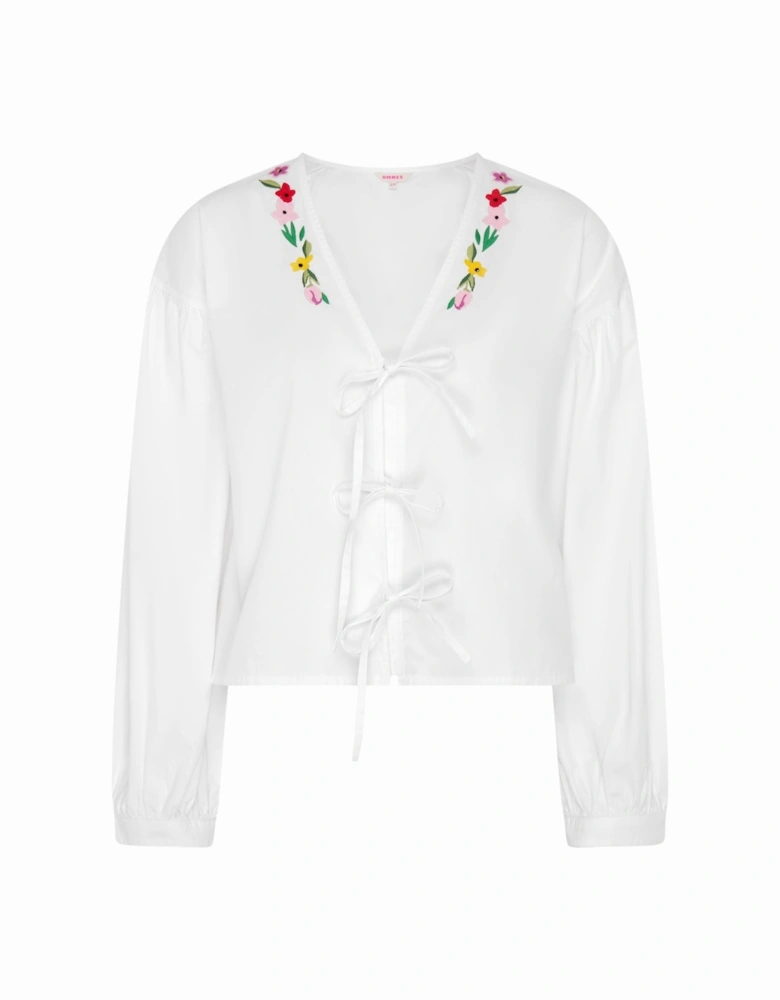 Annaka Blouse in White