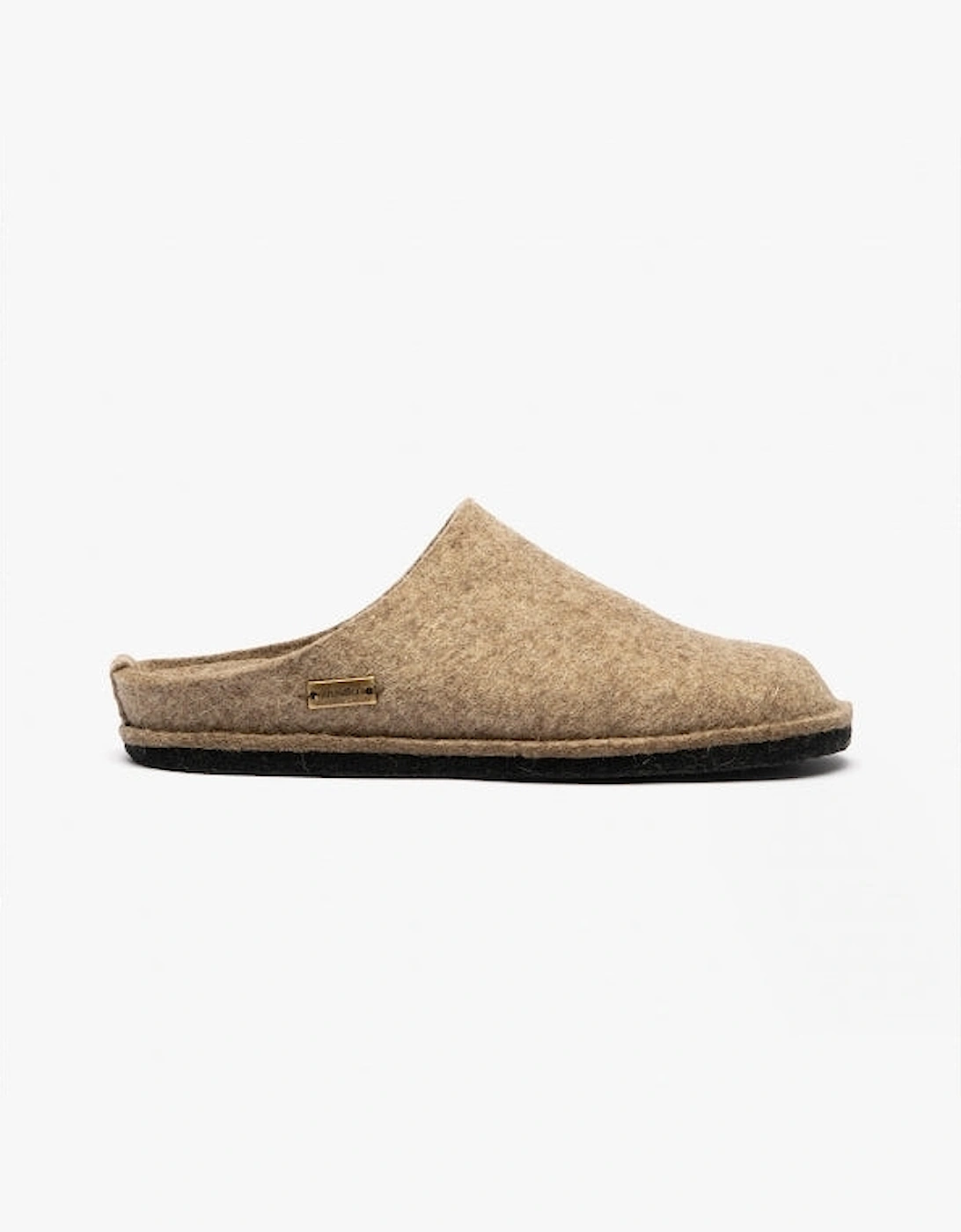 SOFT Womens Wool Slippers Taupe, 9 of 8