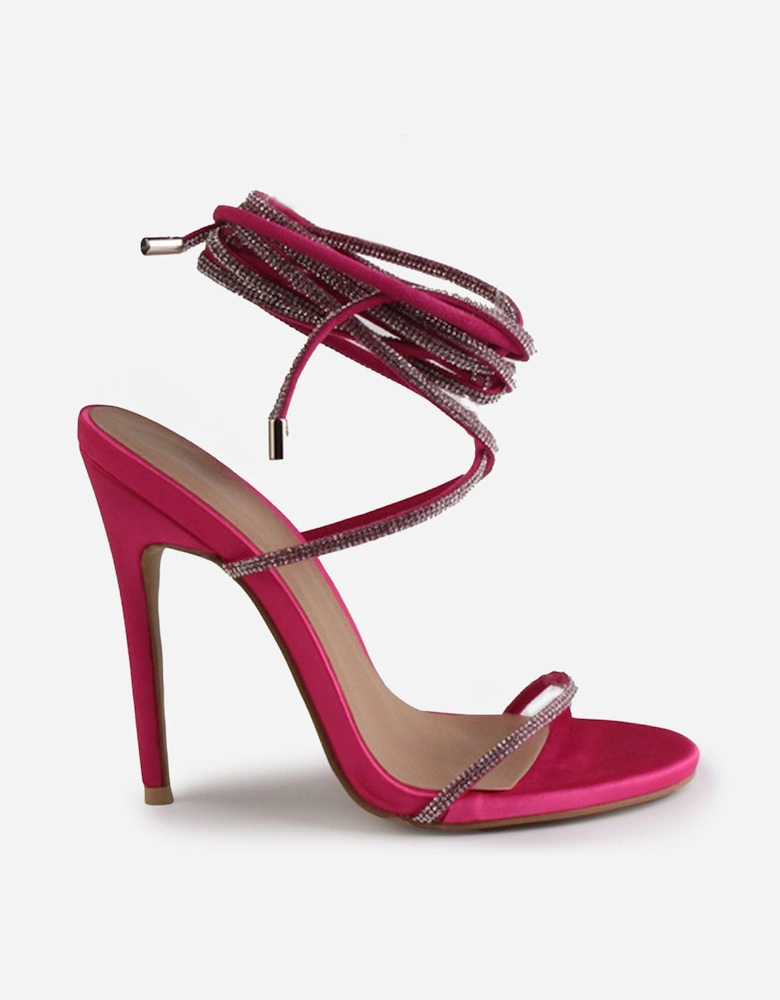 Strappy Stiletto Heel Sandals