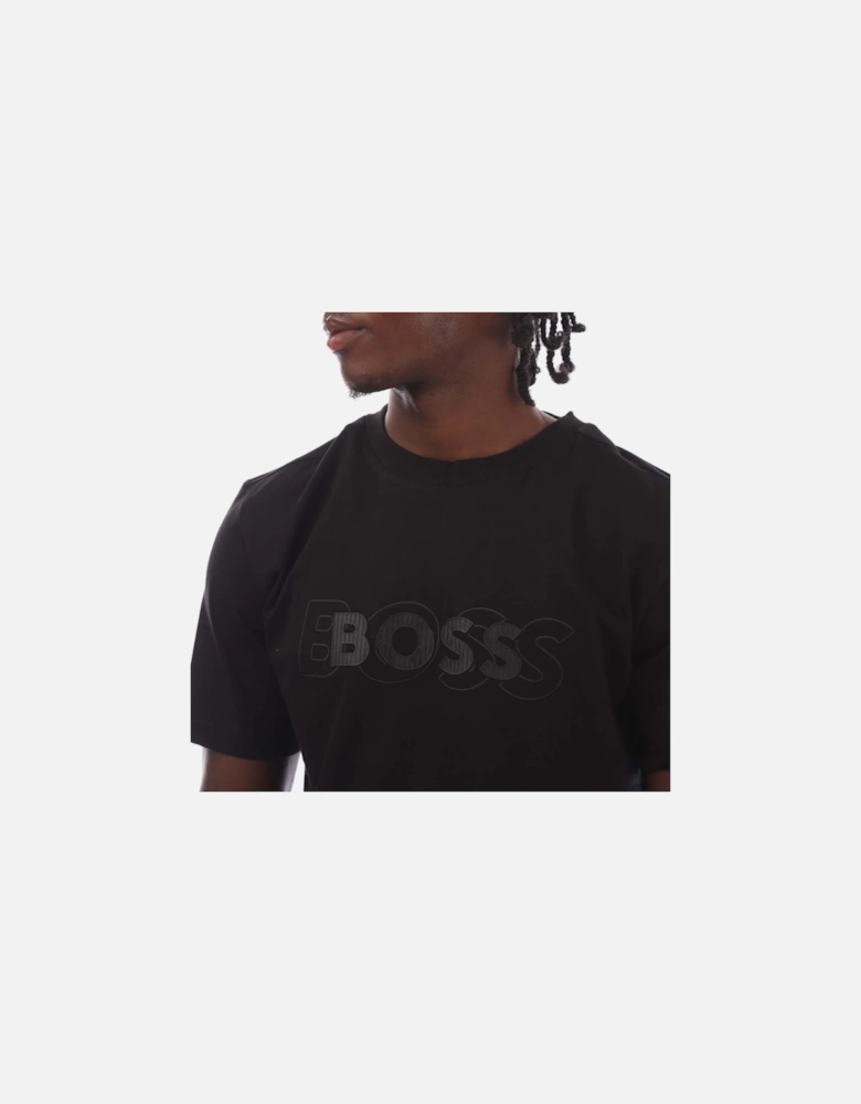 Dropneedle Double Logo Artwork T-Shirt