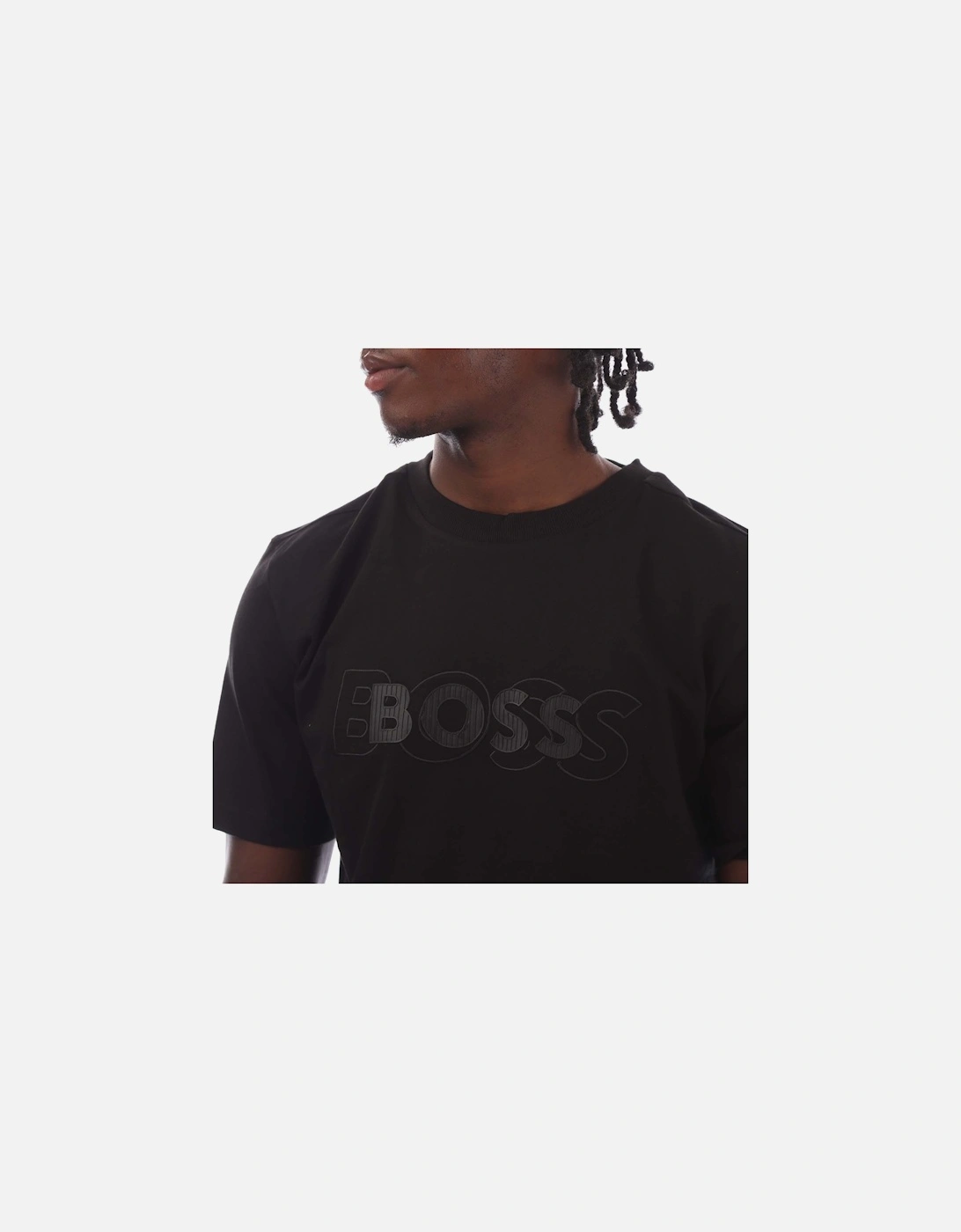 Dropneedle Double Logo Artwork T-Shirt