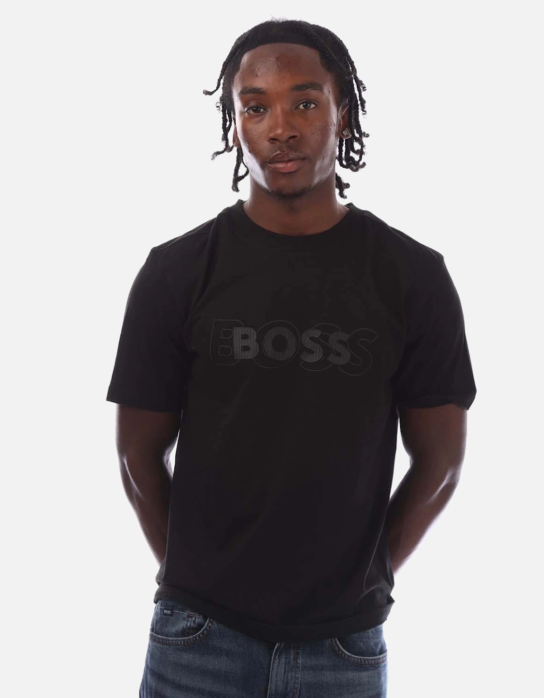Dropneedle Double Logo Artwork T-Shirt, 4 of 3