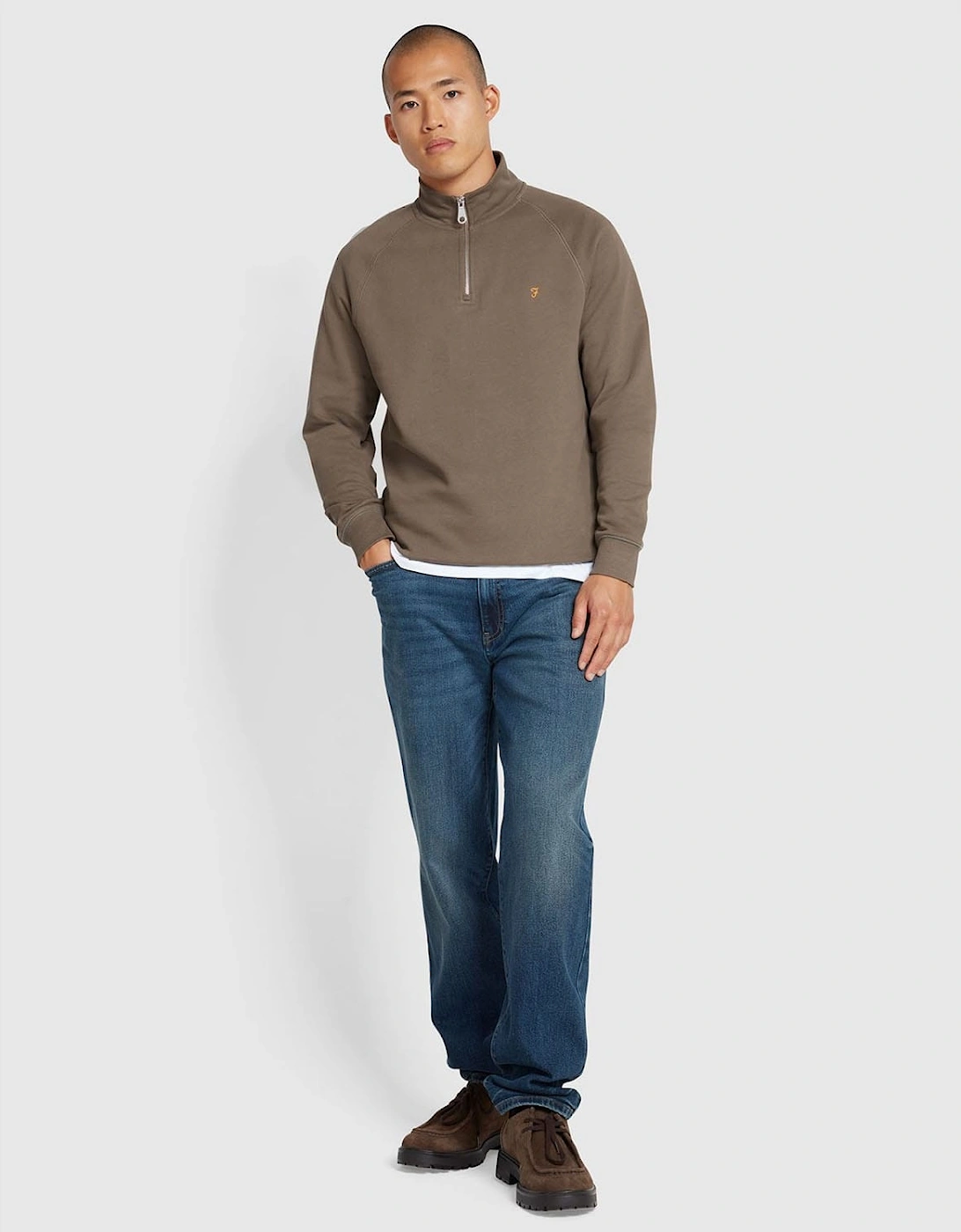 Jim 1/4 Zip Sweatshirt
