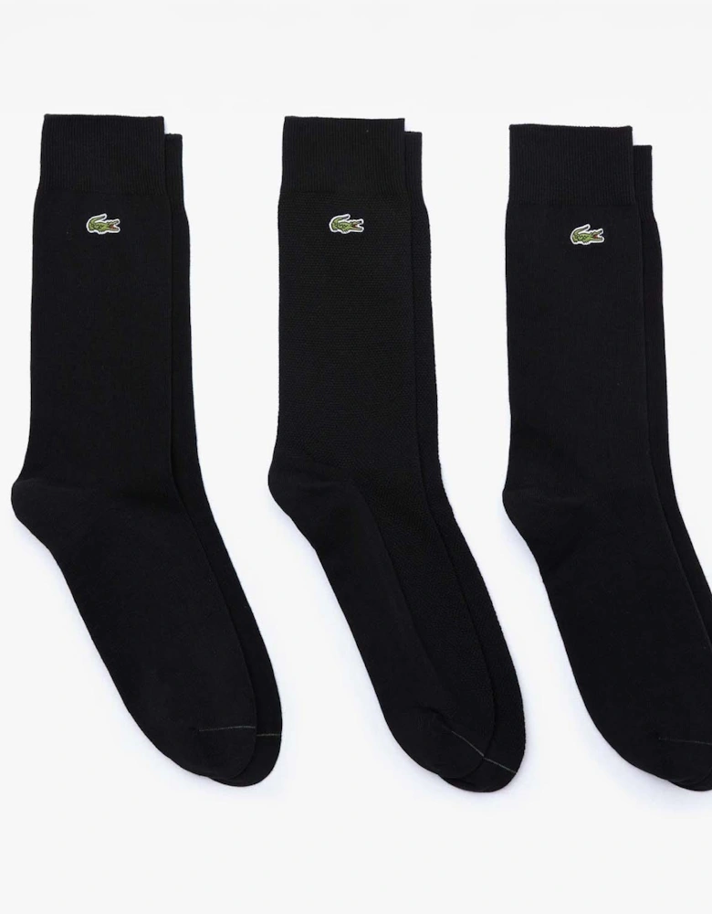 3 Pack of Cotton Blend Socks