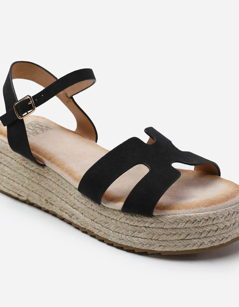 Ankle Strap Platform Espadrilles