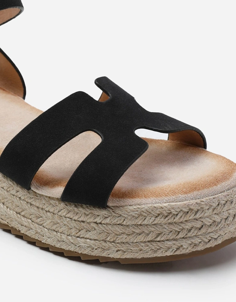 Ankle Strap Platform Espadrilles
