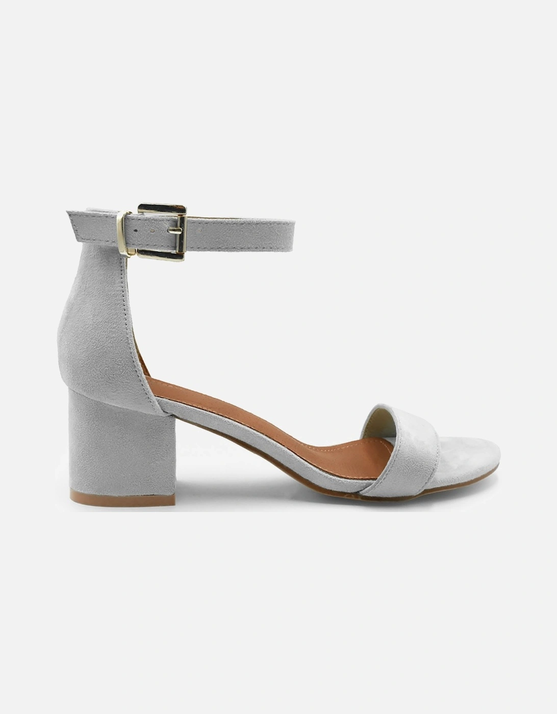 Emani Strappy Mid High Block Heels, 3 of 2