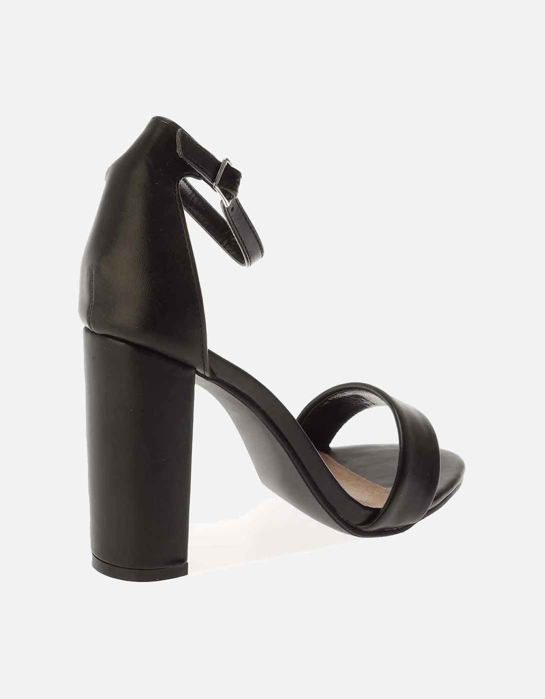 Barely There Strappy Block Heels