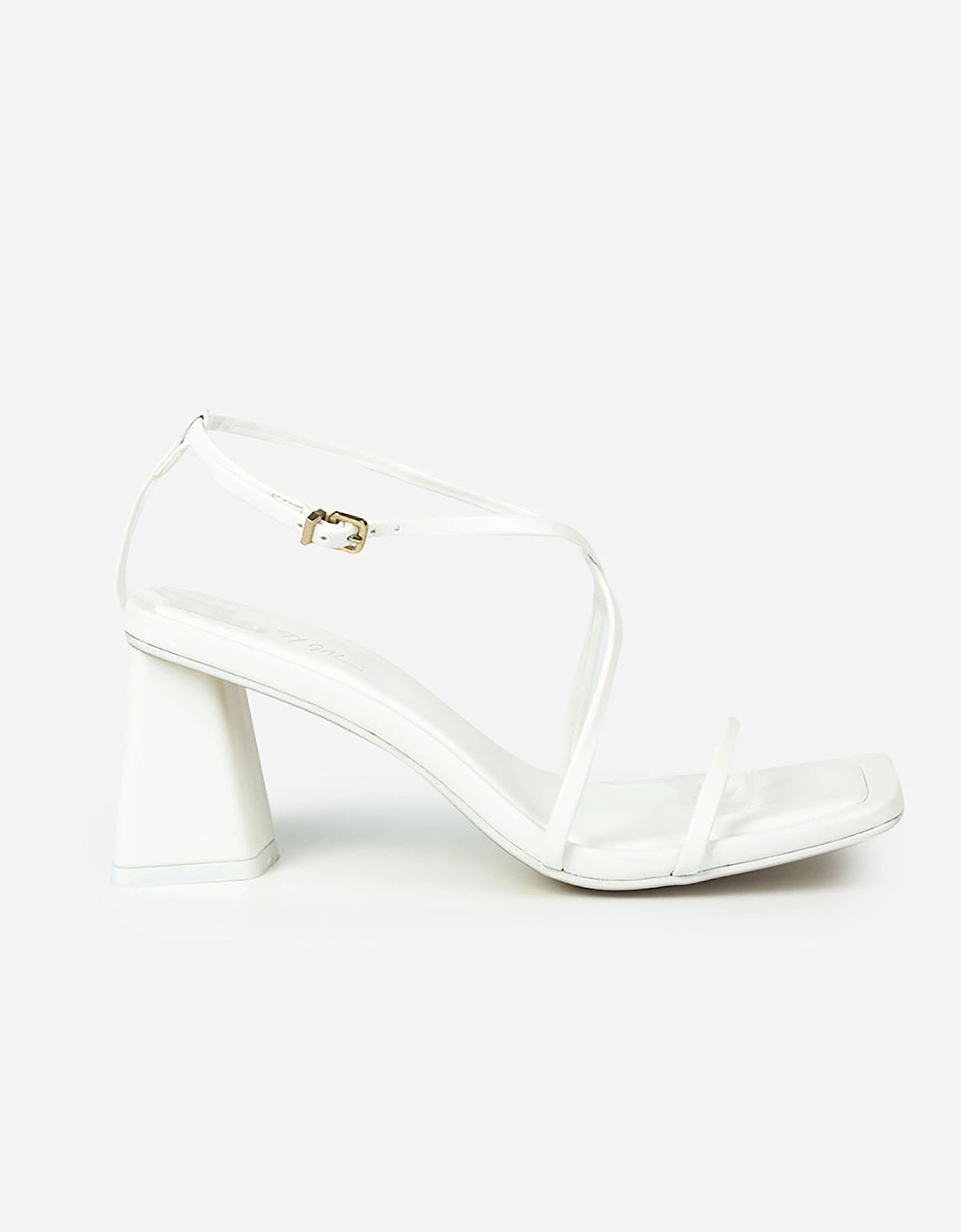 Strappy Block Heel Square Toe Sandals, 2 of 1