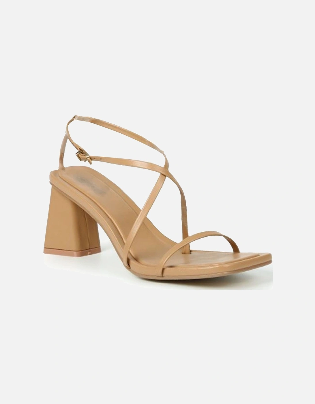 Strappy Block Heel Square Toe Sandals, 2 of 1