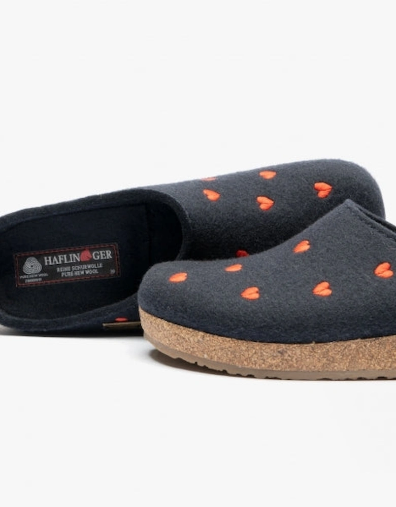 CUORICINI Womens Slippers Navy