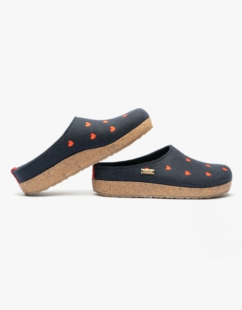CUORICINI Womens Slippers Navy