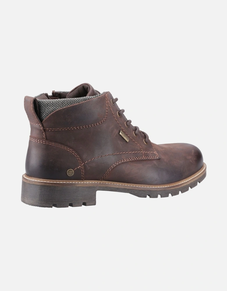 Moreton Leather Men's Brown Ankle Boots