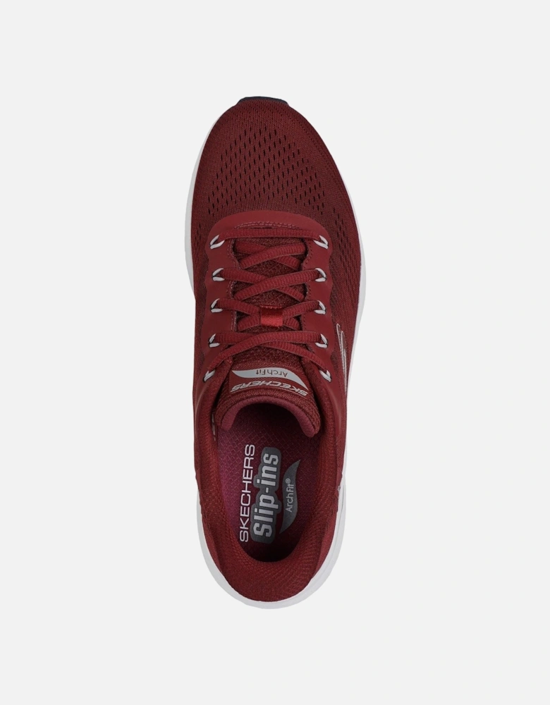 Arch Fit 2.0 Lestur Textile Men's Burgundy Trainers