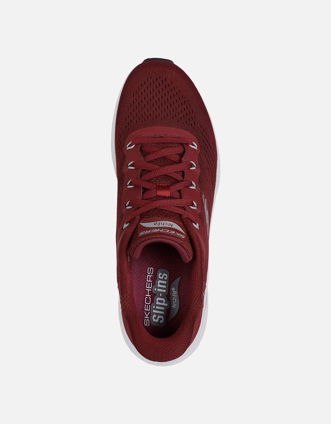 Arch Fit 2.0 Lestur Textile Men's Burgundy Trainers