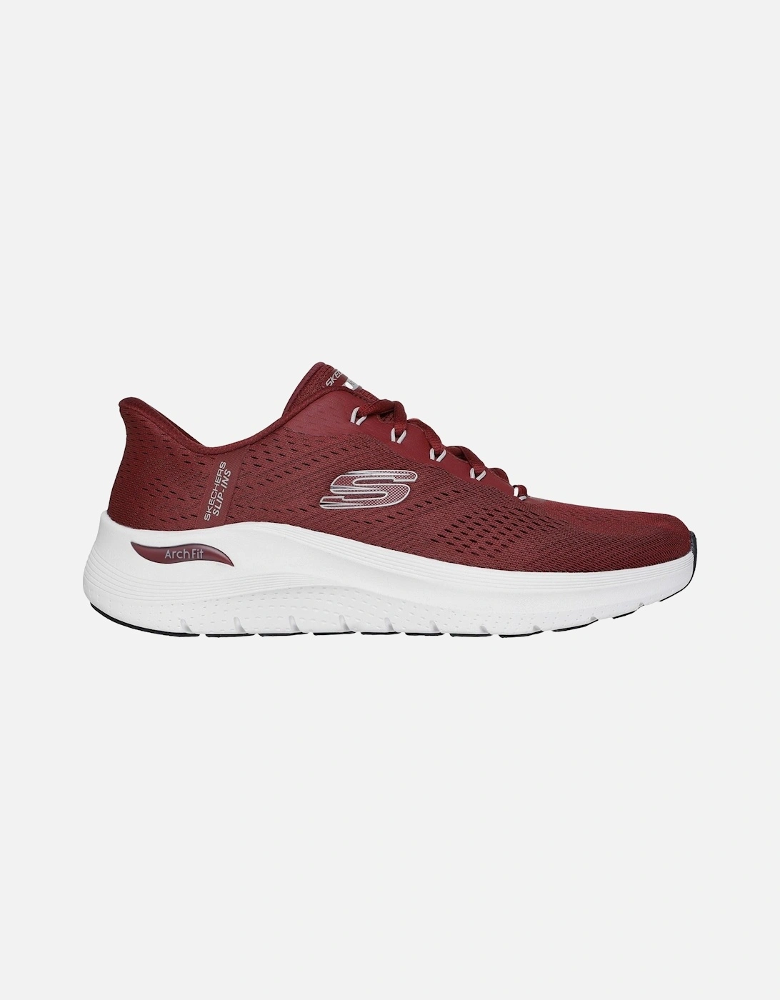 Arch Fit 2.0 Lestur Textile Men's Burgundy Trainers