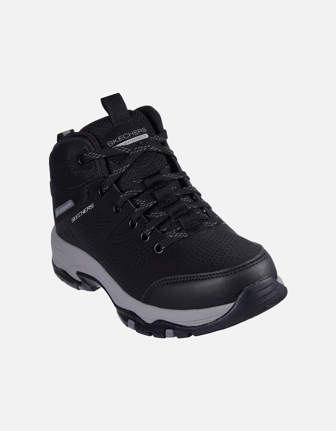 Trego Trail Destination Polyurethane Women's Black/Charcoal Hiking Boots, 4 of 3