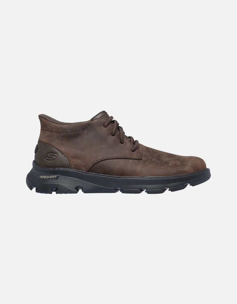 Arch Fit Garza Ridley Leather Men's Cocoa Ankle Boots
