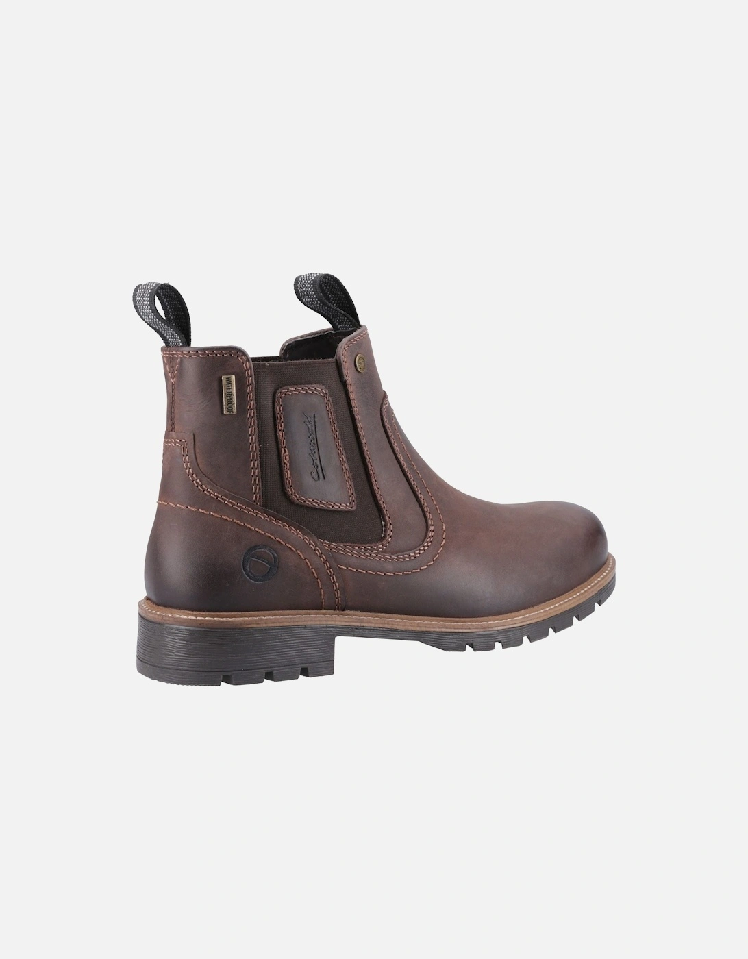 Chipping Leather Men's Brown Boots