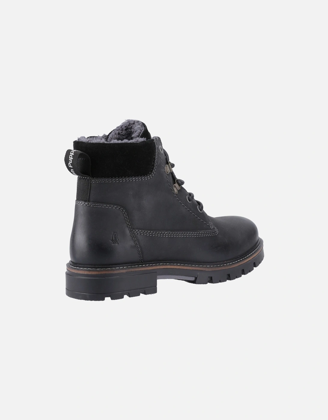 Pier Leather Men's Black Ankle Boots