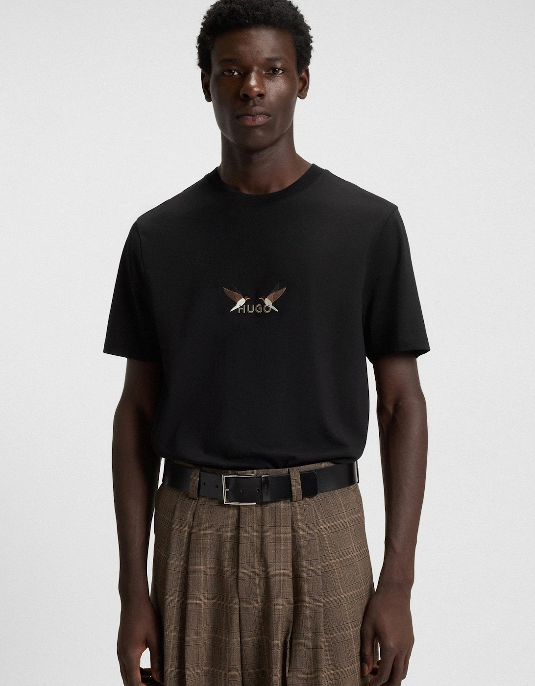 HUGO Dugolini T-Shirt 001 Black