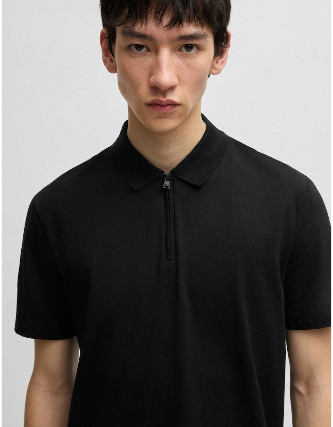 HUGO Dekok233 Polo Shirt A1-25 001 Black