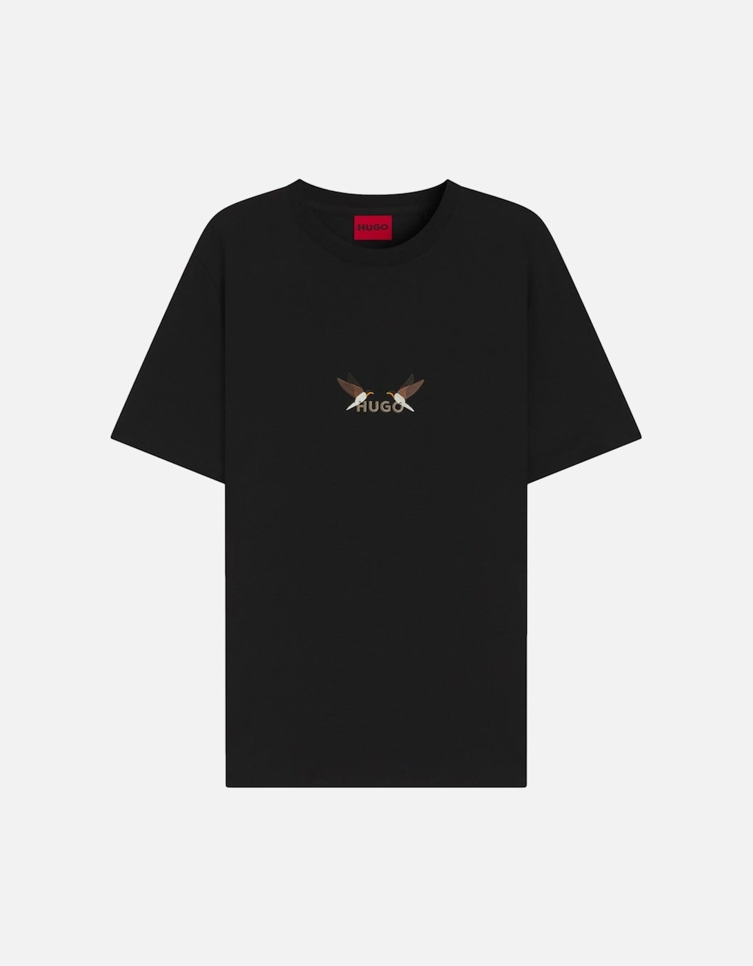 HUGO Dugolini T-Shirt 001 Black, 5 of 4