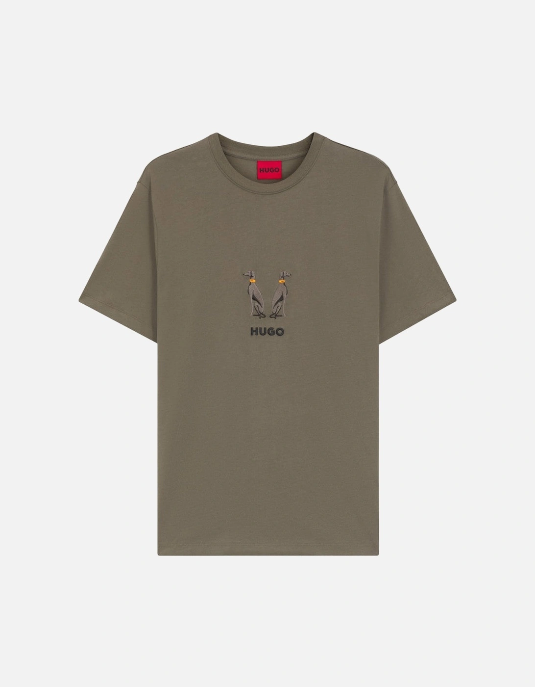 HUGO Dugolini T-Shirt 032 Medium Grey, 2 of 1