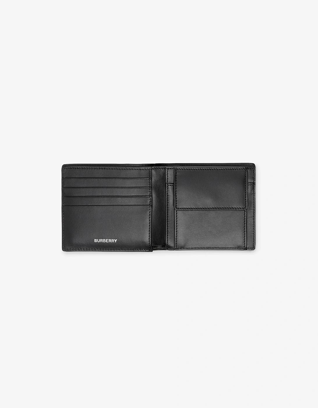 Vintage Check Bifold Coin Wallet