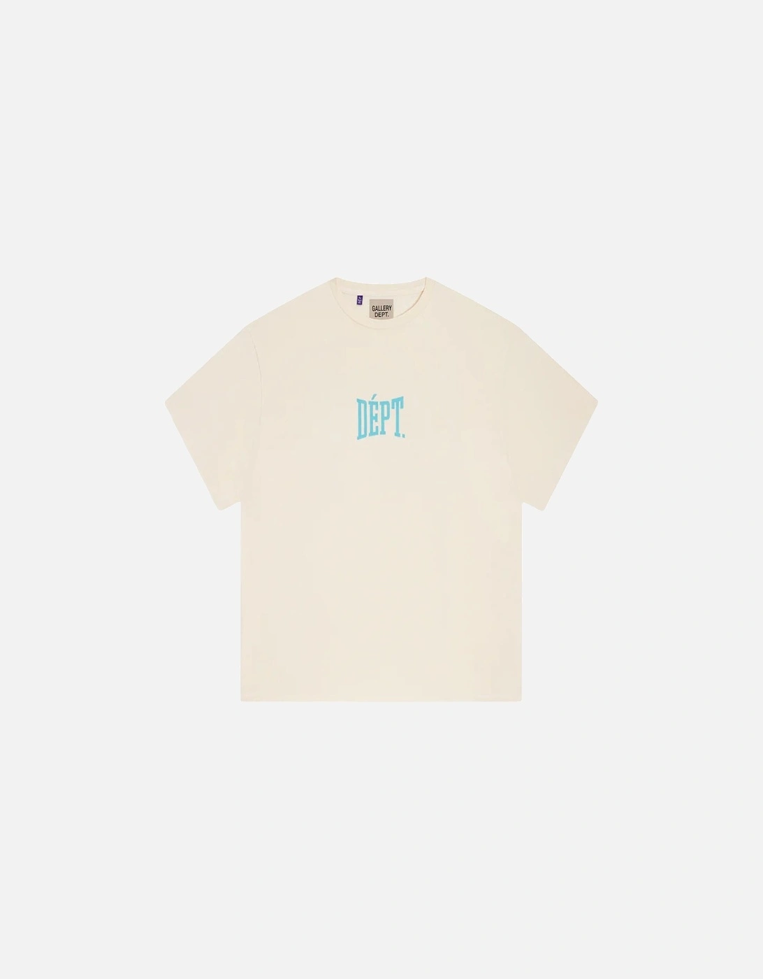 Gym Logo T-Shirt in Cream, 3 of 2