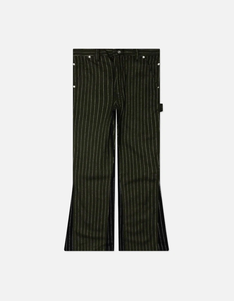 Business Carpenter Flare Jeans in Black