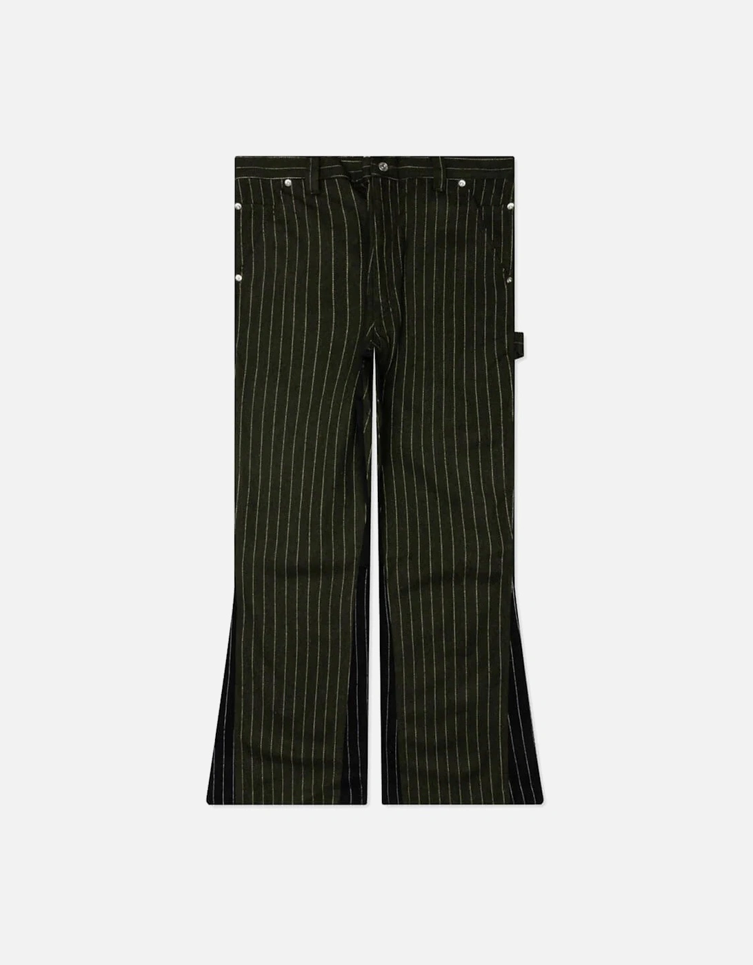 Men's Gallery Dept Business Carpenter Flare Jeans in Olive - Black - Size: 31