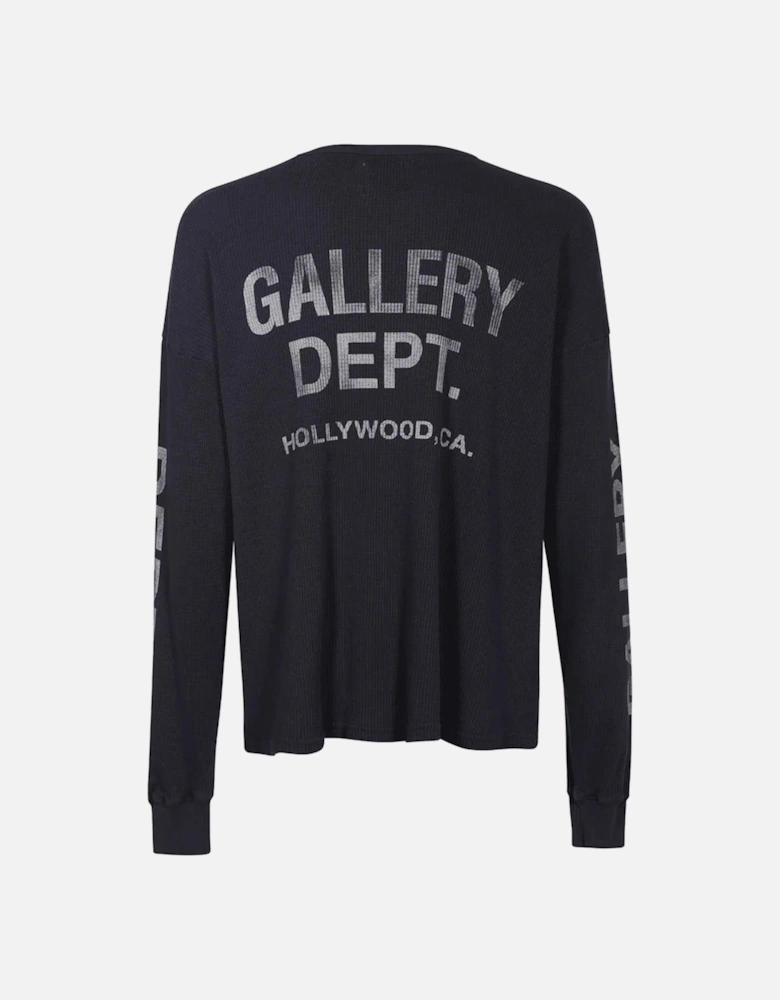 GD-T-1100 Thermal Sweatshirt in Black