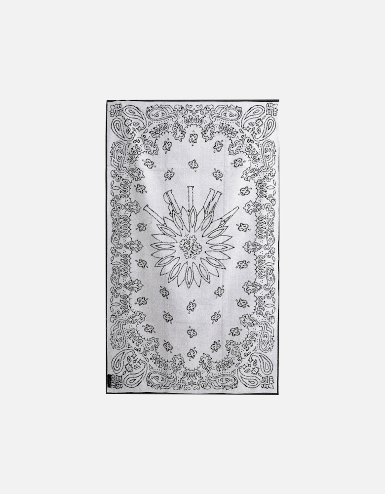 BANDANA BEACH TOWEL BLACK
