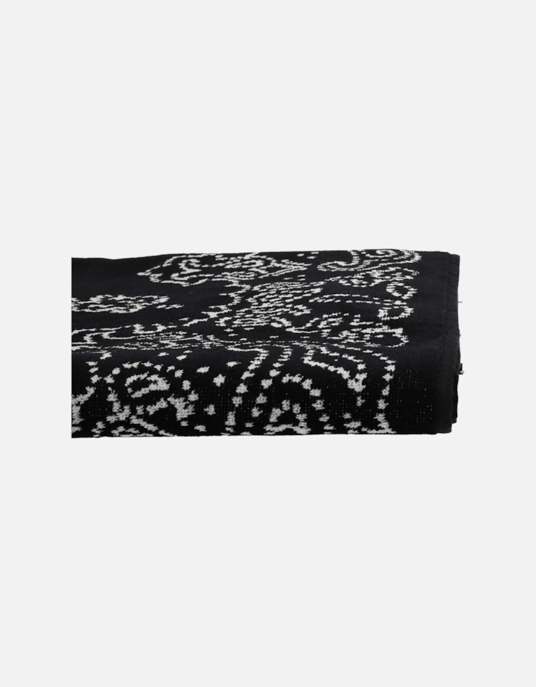 BANDANA BEACH TOWEL BLACK