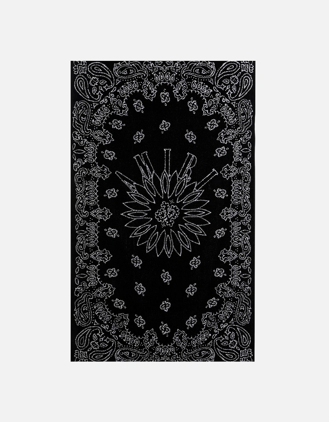 BANDANA BEACH TOWEL BLACK, 4 of 3
