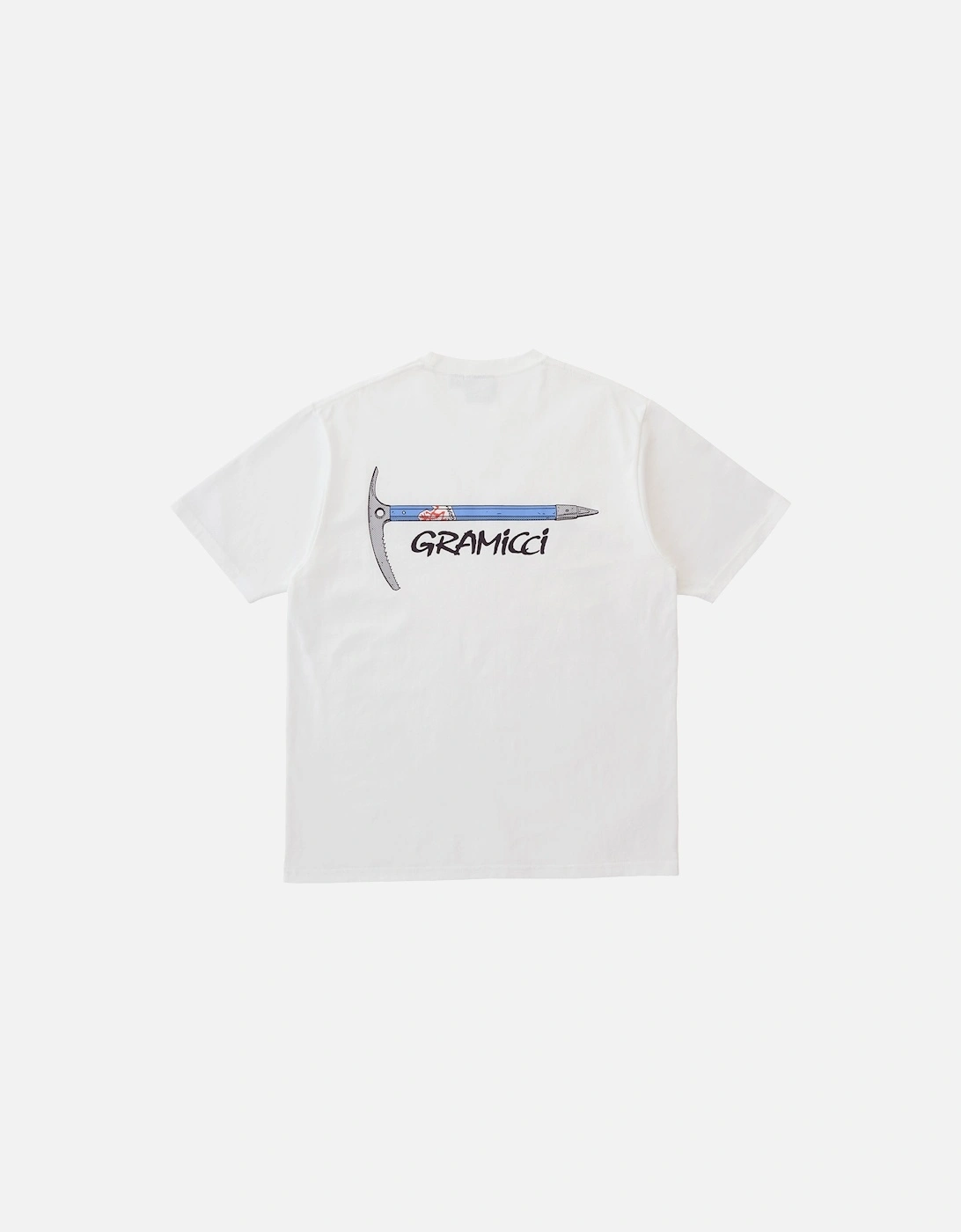 Men's Gramicci Ice Axe T-Shirt - White - Size: 42