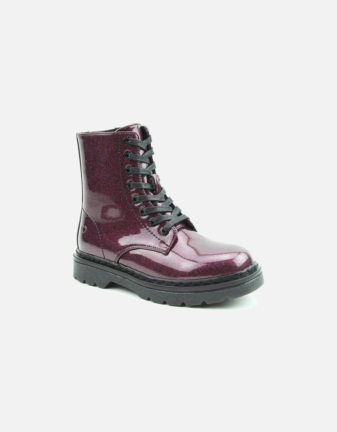 JUSTINA2 GLITTER Womens Ankle Boots Purple Glitter