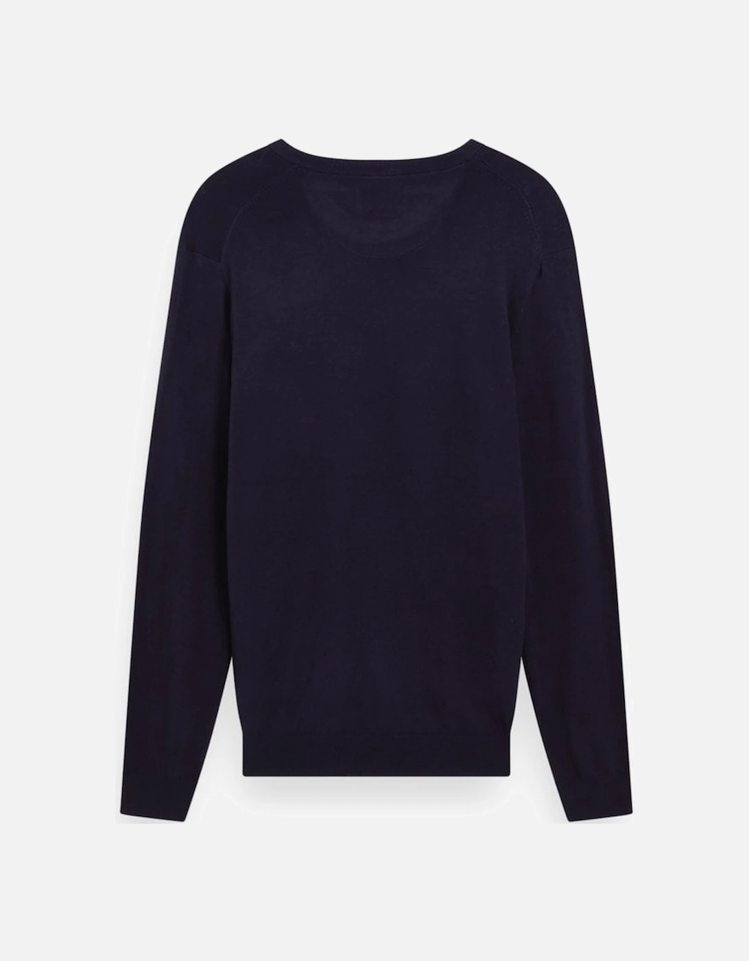 Viscose Pullover Crew Neck Night Blue
