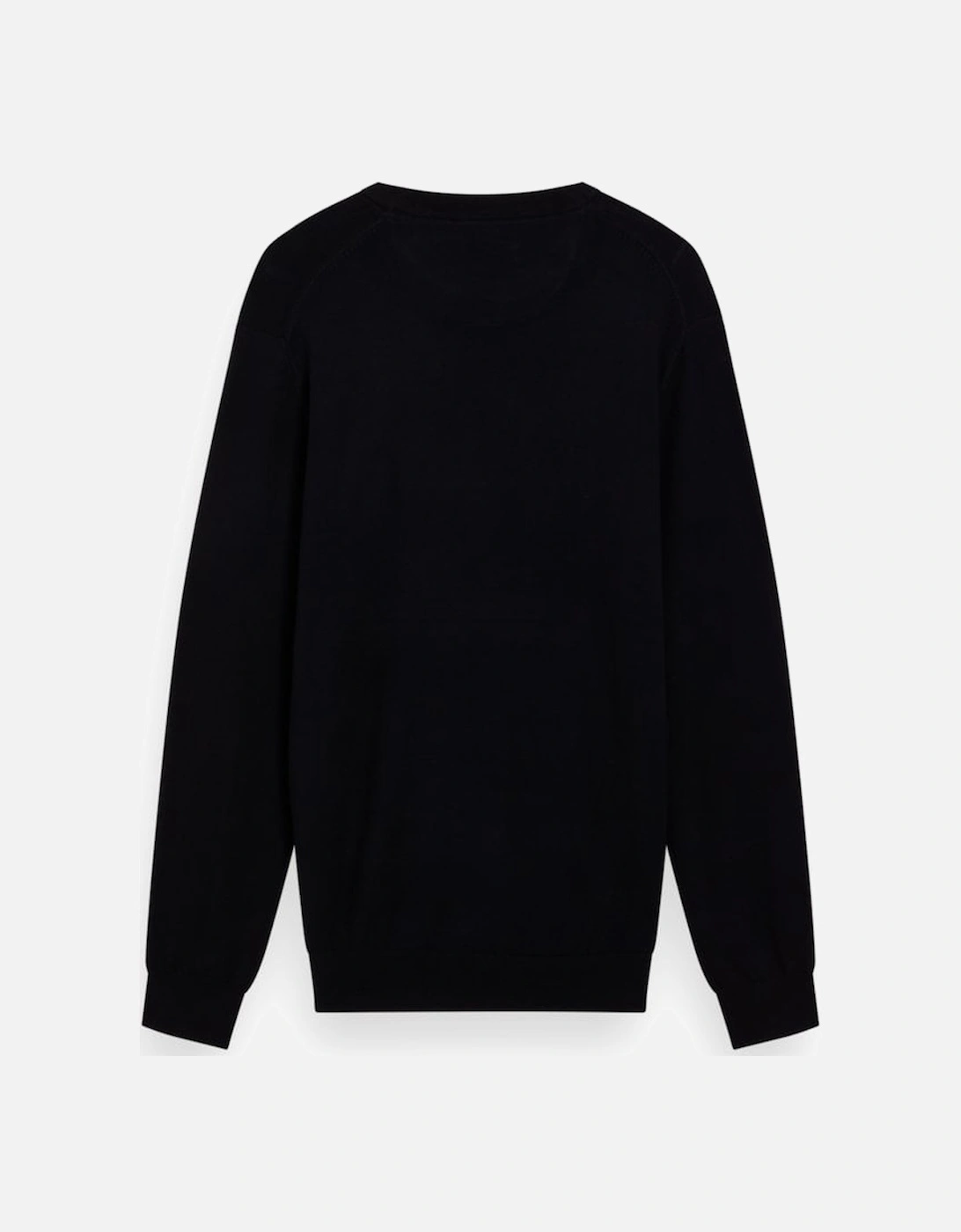 Viscose Pullover Crew Neck Black